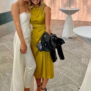 Banana Republic Tie-neck Sheath dress